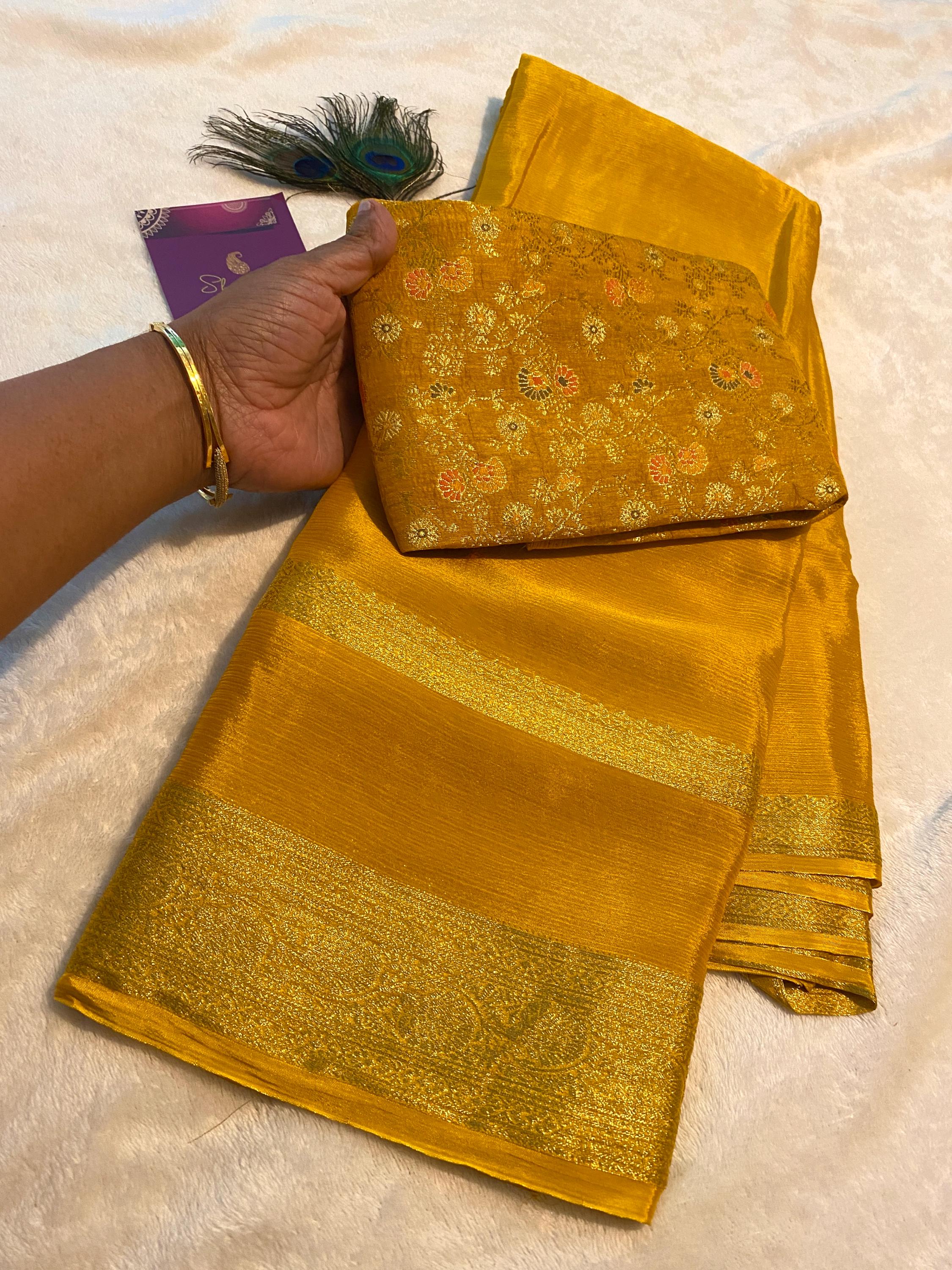 Satin Saree