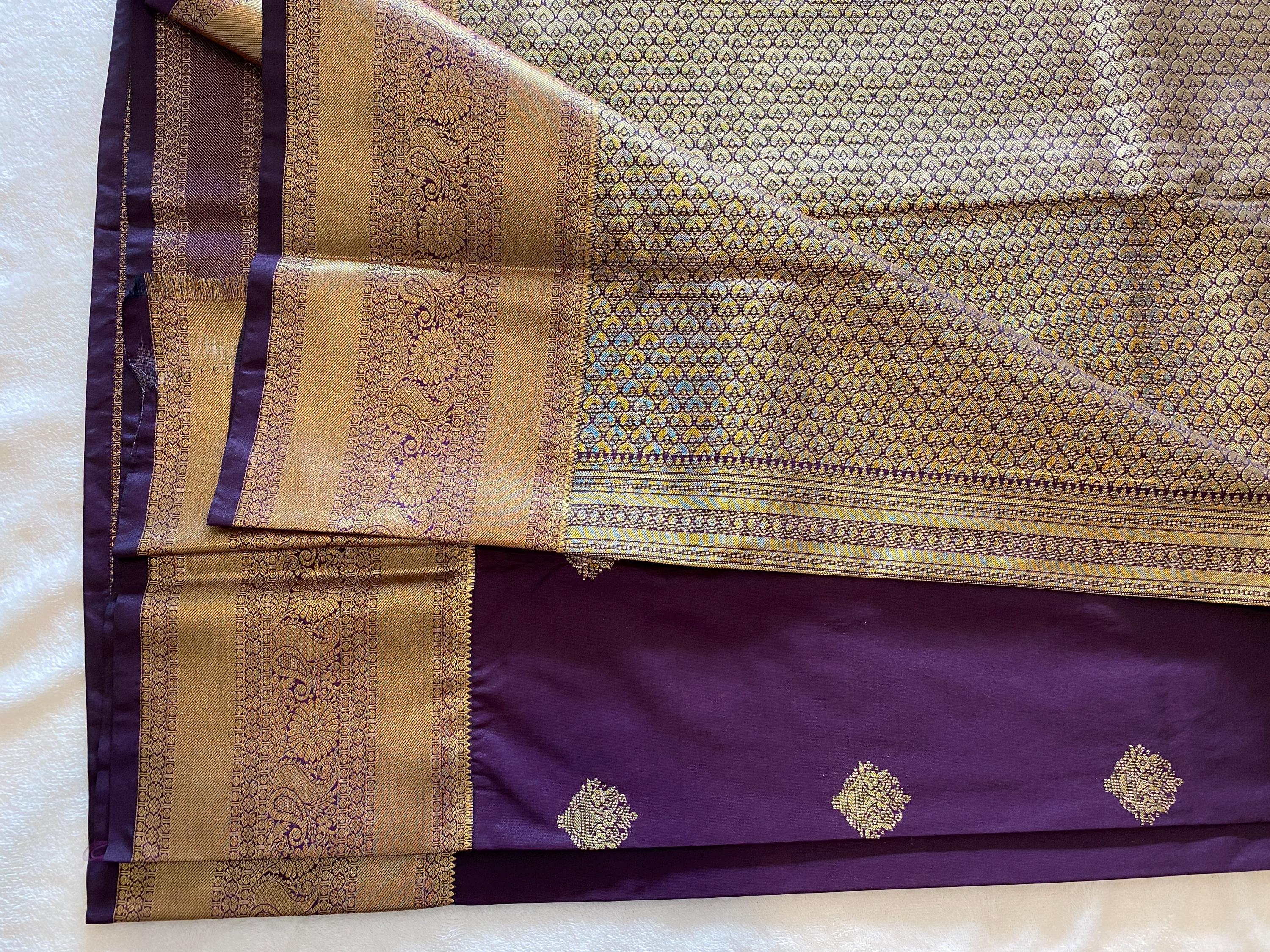 Semi Kanchipuram Silk Saree